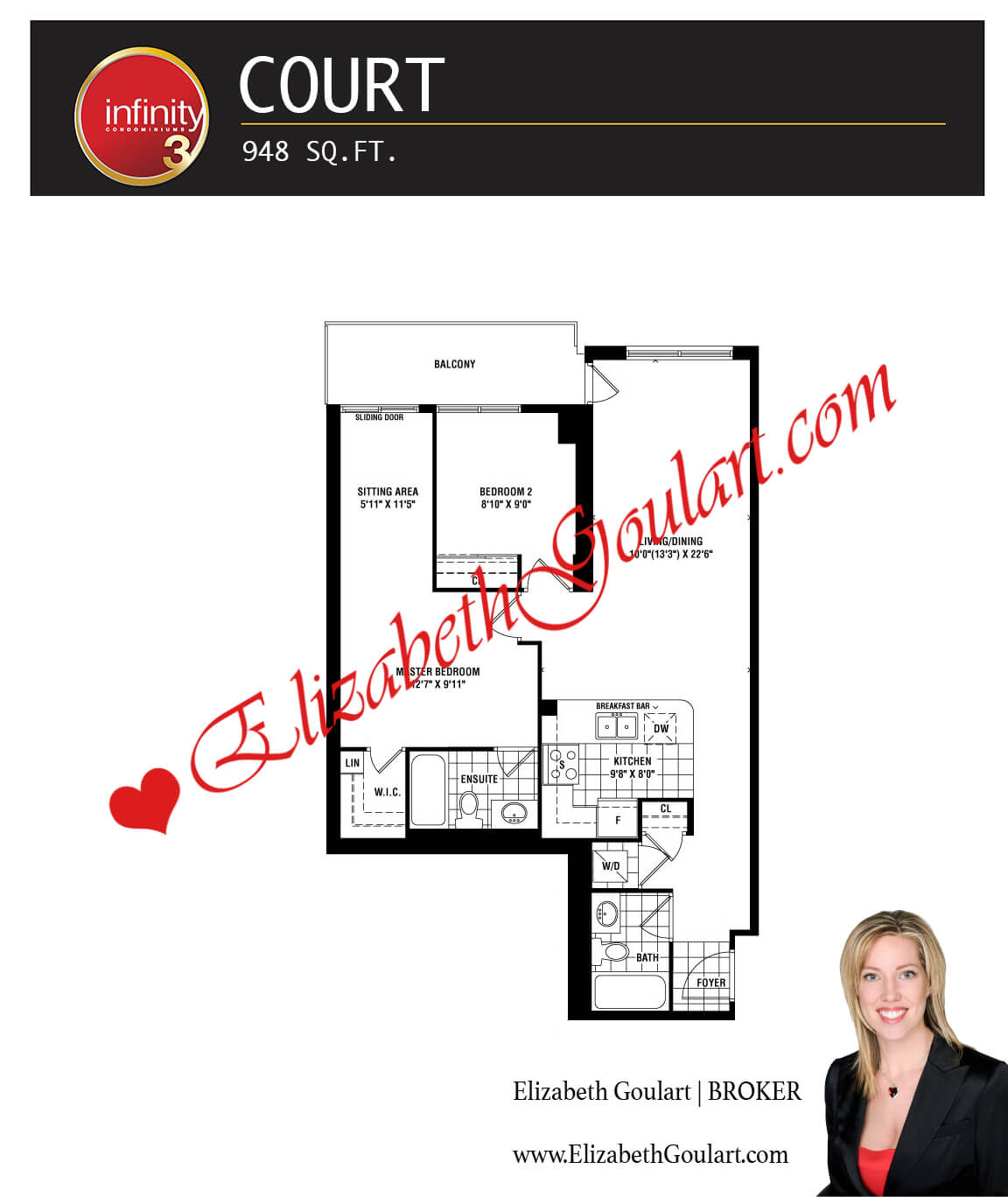 19 Grand Trunk Crescent Infinity 3 Condominiums For Sale